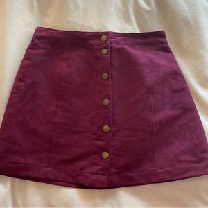 Old Navy Suede skirt